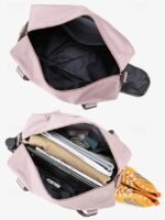 Women's Travel Duffel Bag with Shoe Compartment – - Image 7