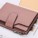 Women's Purple Faux Leather Bifold Wallet – Stylish - Image 7
