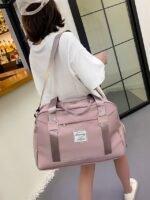 Women's Travel Duffel Bag with Shoe Compartment – - Image 2