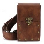 35Pcs Women's Bohemian Faux Leather Western Waist Bag with