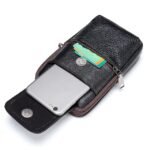 Men's Leather Crossbody Shoulder Bag - Compact - Image 6