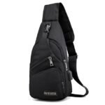 Men's Crossbody Sling Bag with USB Charging Port - Ideal - Image 8