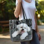 Women's Tote Shoulder Bag Canvas Tote Bag Polyester - Image 4